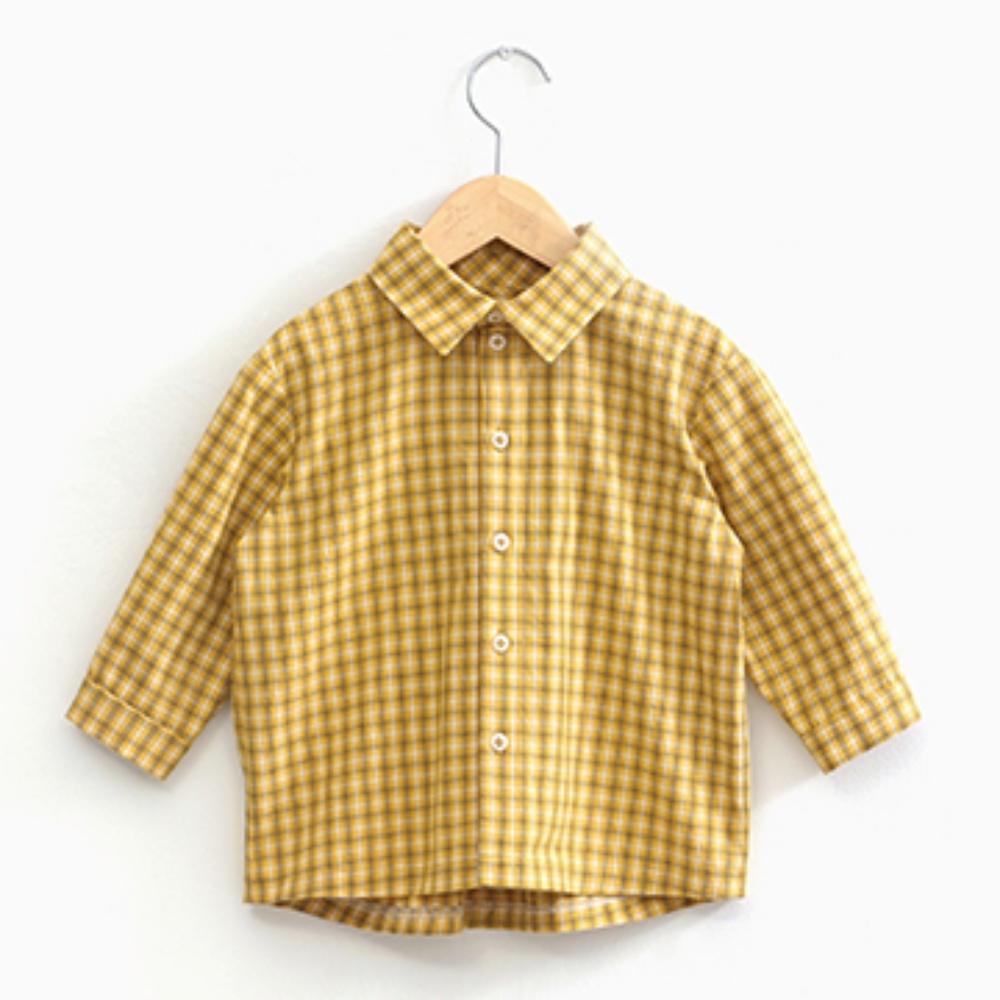 원단마트 패턴 P1288-shirt 아동 셔츠 pattern