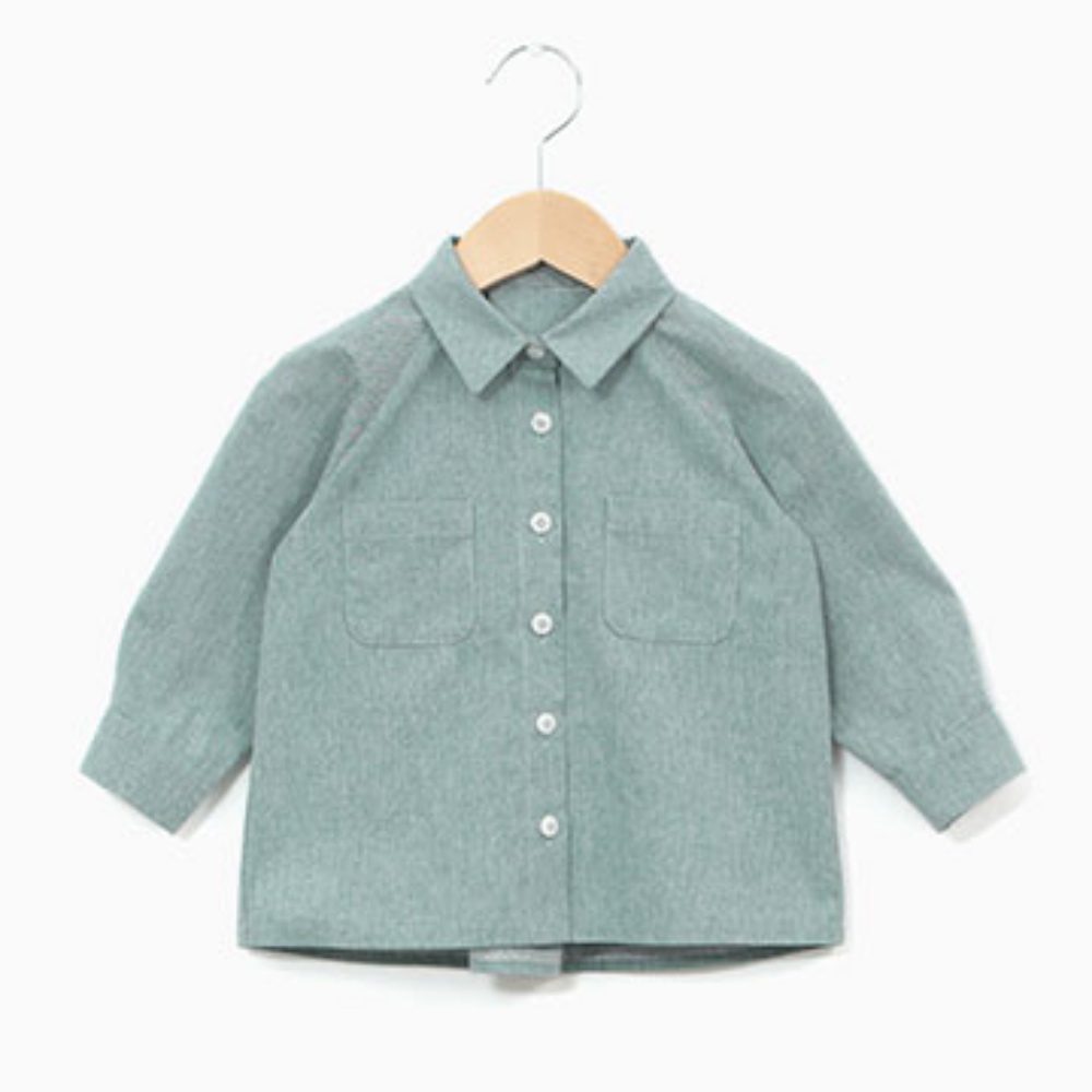 원단마트 패턴 P1145-shirt 아동 셔츠 pattern