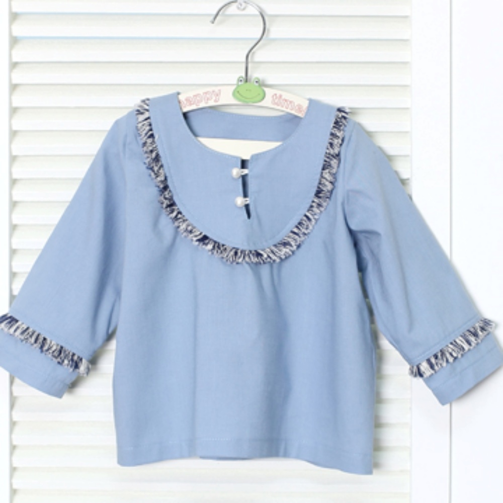 원단마트 패턴 P473-blouse  아동 블라우스 pattern