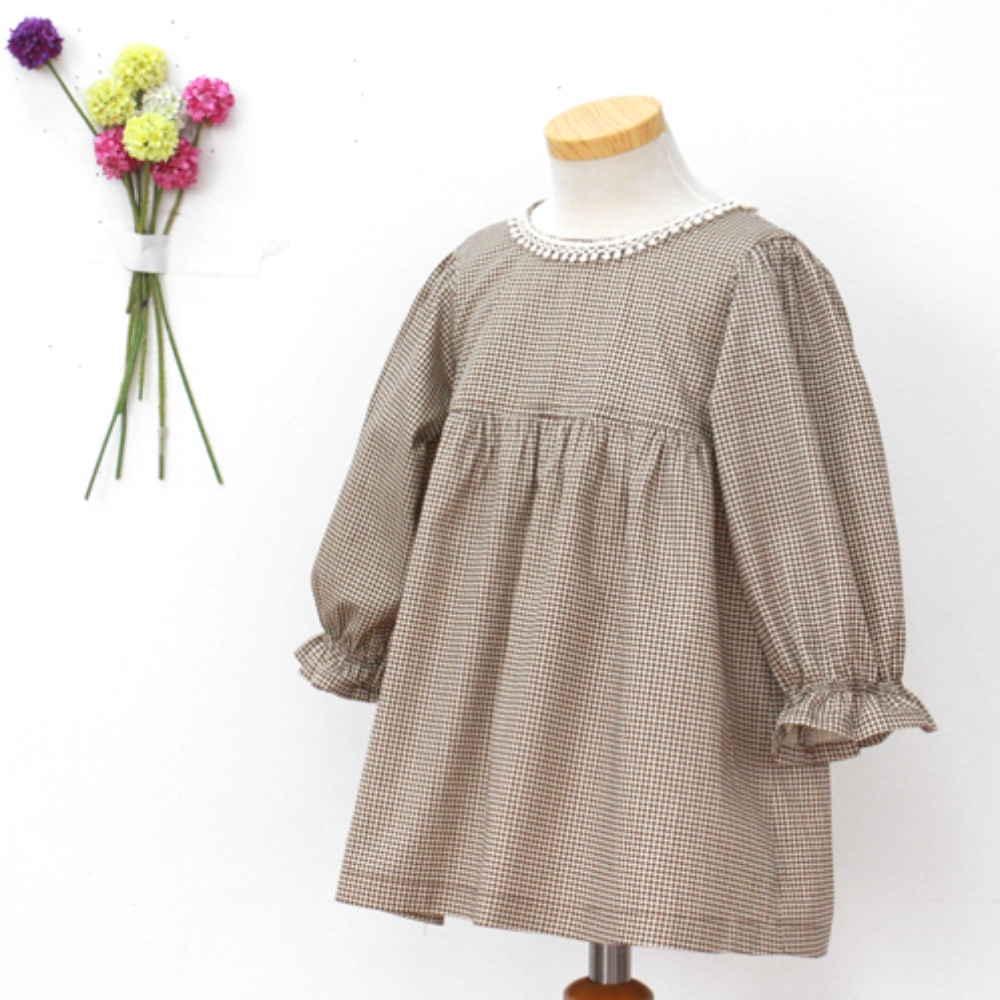원단마트 패턴P196-blouse  아동 블라우스 pattern