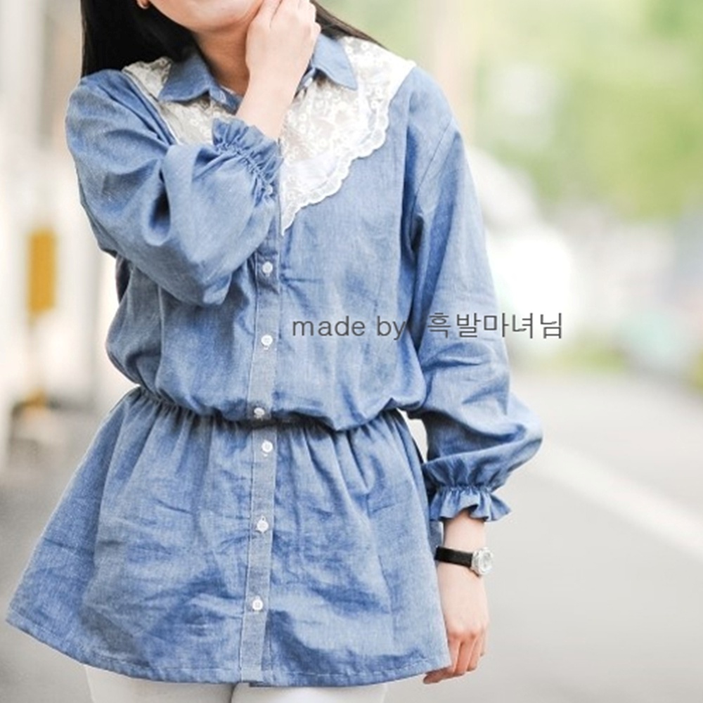 원단마트 패턴 P295-blouse 여성 블라우스 pattern