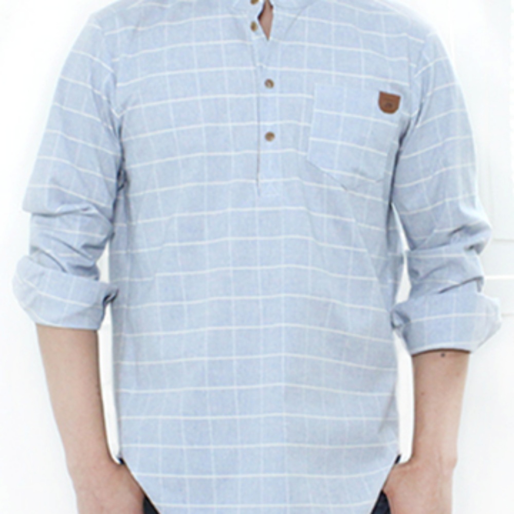 원단마트 P434-shirt 남성 셔츠 패턴 pattern