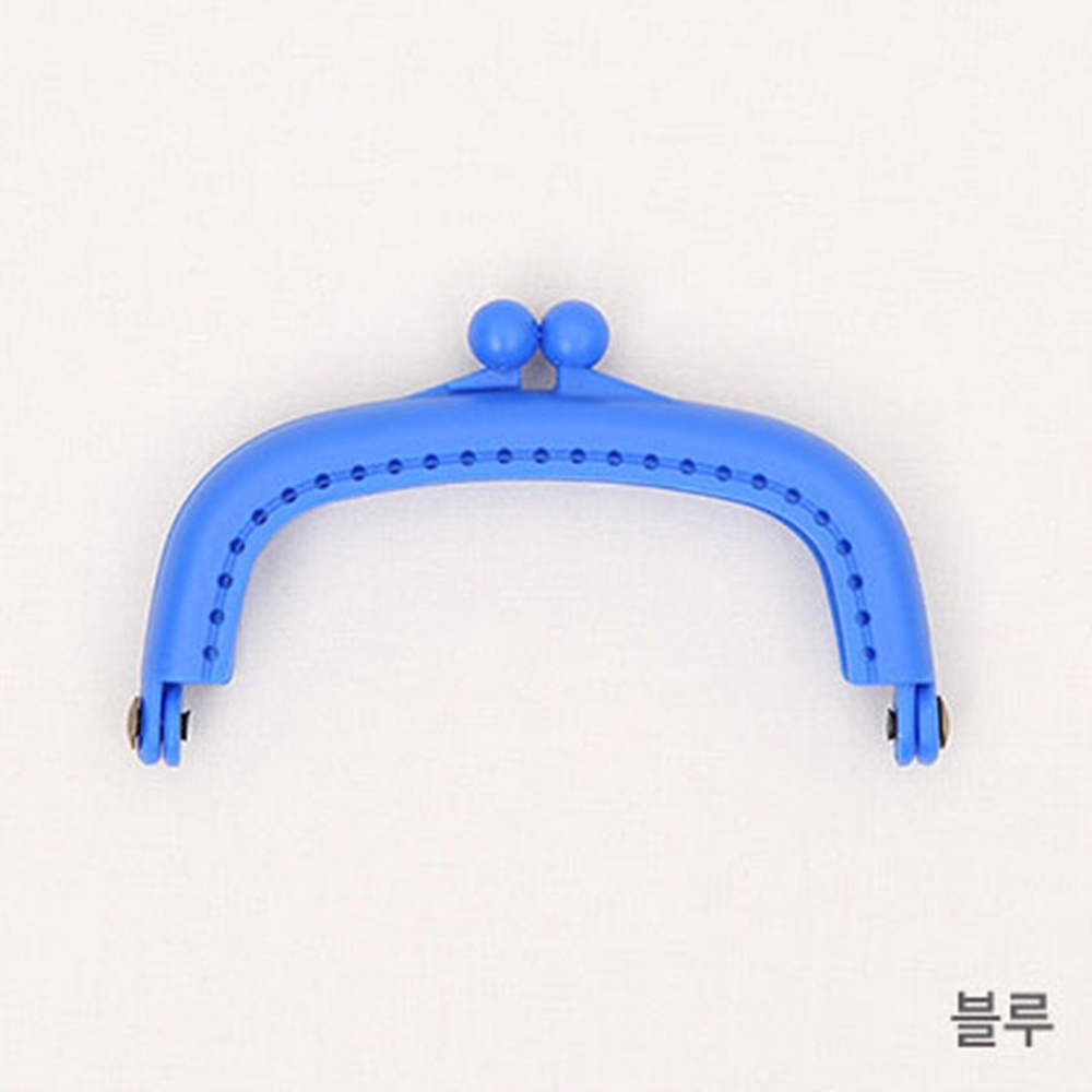 원단마트 Frame 48-045 패턴 증정 캔디팝 컬러 플라스틱 프레임 9cm 블루